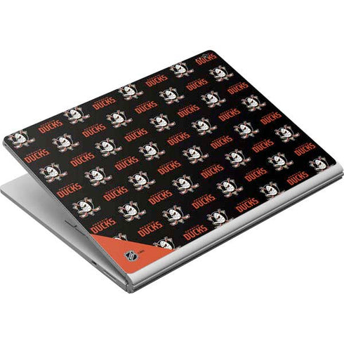 NHL Anaheim Ducks Pattern Surface Book Skin